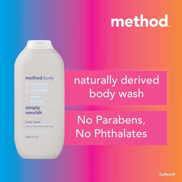 Method Method Body Wash, Simply Nourish, 532 millilitres, 532 milliliters (Pack of 1) - Image 2