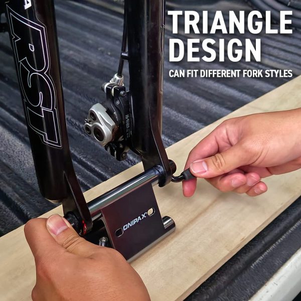 ONIPAX Triangle Bike Fork Mount Hitch Rack - Image 4