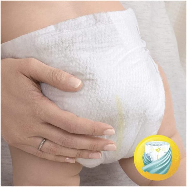 Pampers Premium Protection, Size 1 Newborn (2kg to 5kg), 22 Nappies, For Unbeatable Skin Protection - Image 3