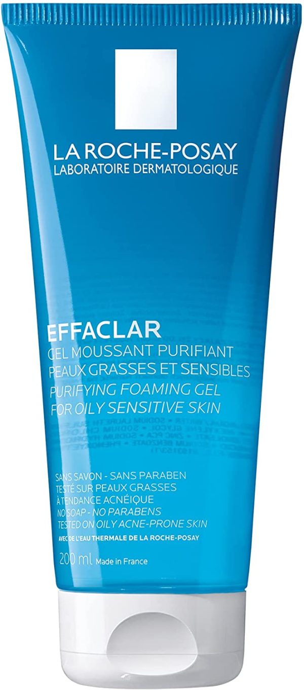 La Roche Posay Effaclar Purifying Foaming Gel Anti-Acne Cleanser 200ml - Image 2