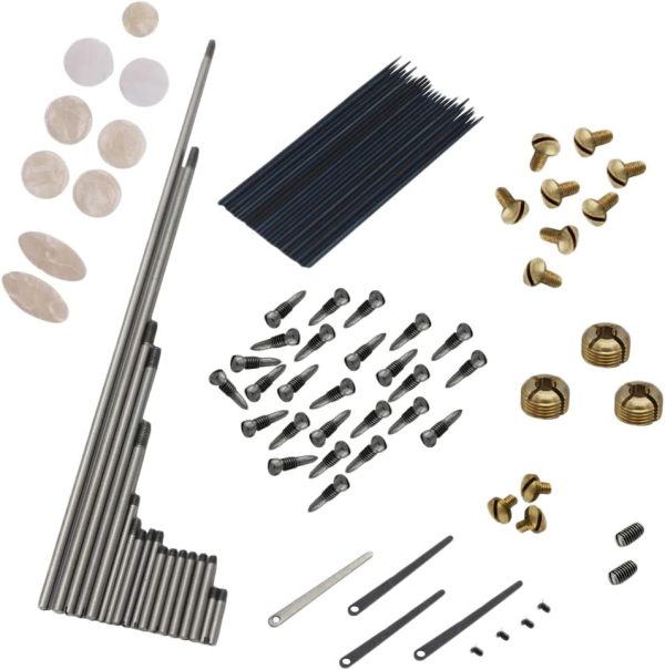 NC Alto Saxophone Spare Parts Saxophone Springs + Screws + Buttons for Beginners - Image 7