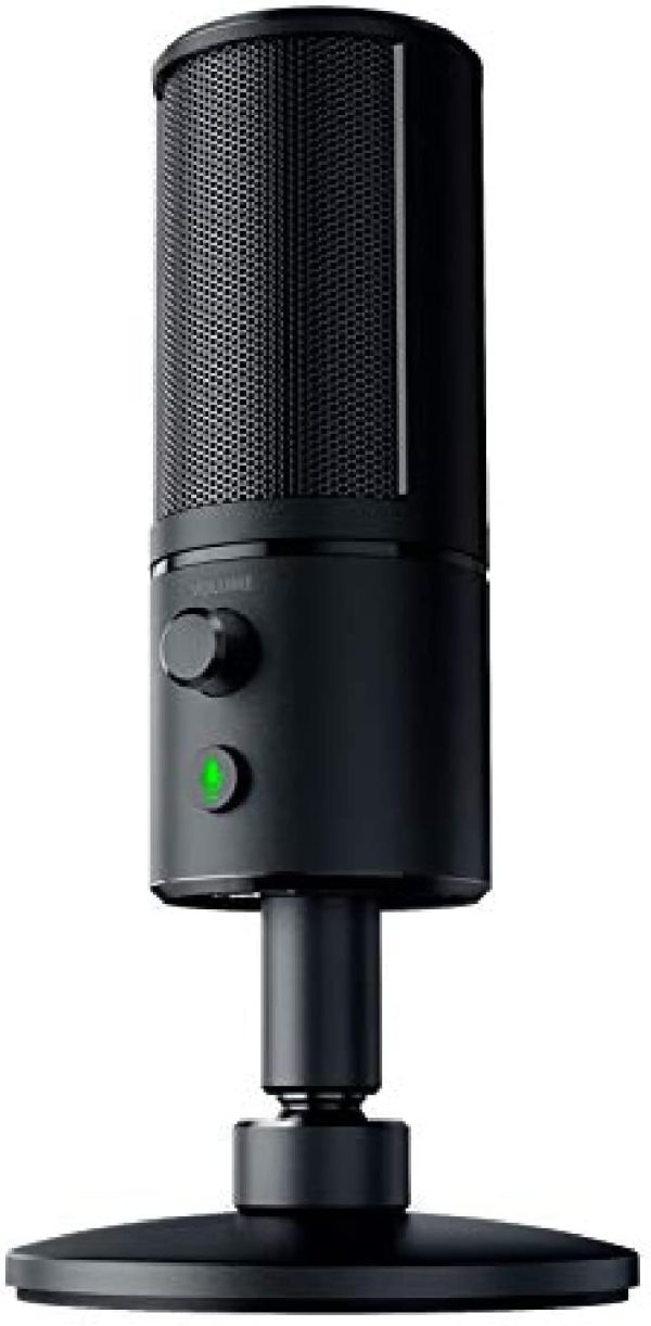 RZ19-02290100-R3U1 Seiren X - Professional-Grade High-Definition Studio Sound USB Digital Condenser Microphone - Optimized for Streaming Twitch/YouTube - Built-in Shock Mount - Image 4