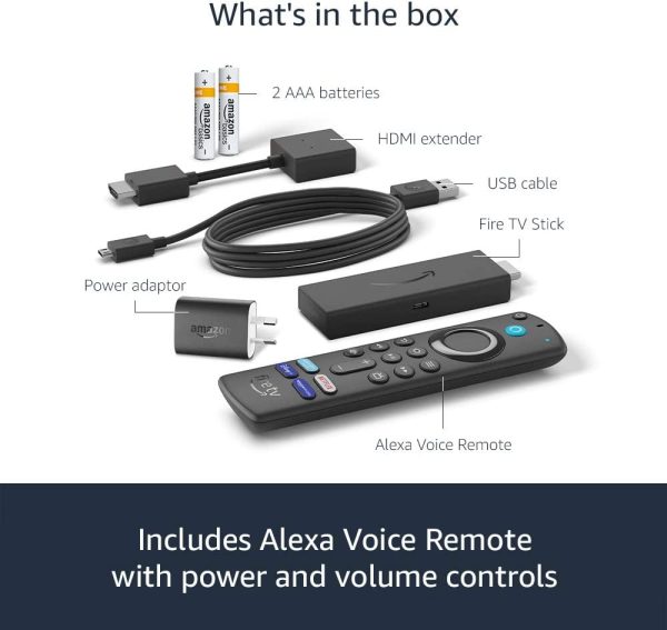 Fire TV Stick | Alexa Voice Remote with TV Controls | HD streaming device