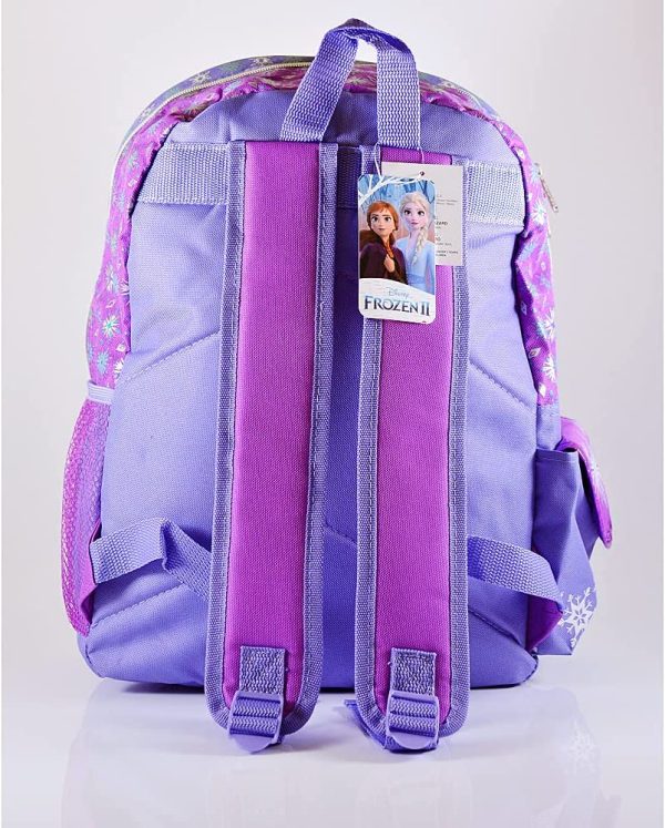 Disney Frozen 2 Elsa & Anna Kids Backpack 16" Large Bag- 19214, Blue, One_Size - Image 3