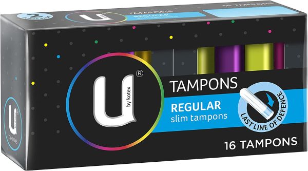 U by Kotex Tampons Regular 192 Pack - Image 2