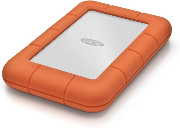 LaCie Rugged Mini USB 3.0 / USB 2.0 2TB Portable Hard Drive LAC9000298 - Image 5