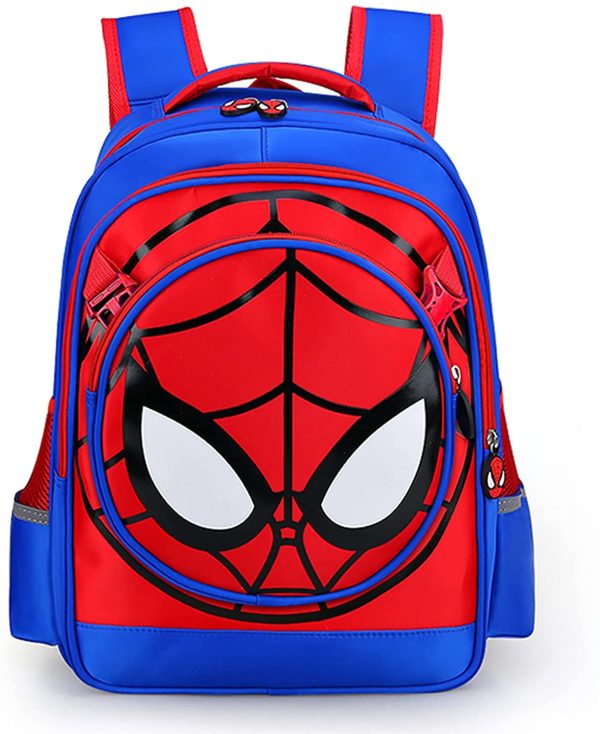 GLOOMALL Spiderman School Bags Boy Oxford cloth Vacation Travel backpack Spiderman Backpack - Image 5