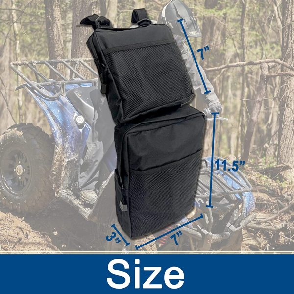 COCO ATV Fender Bags 2-Pack ATV Tank Saddle Bags, Cargo Storage Hunting Bags ()