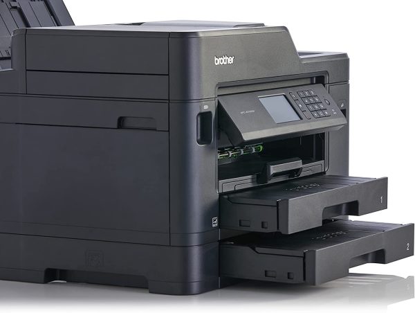 Brother MFC-J5730DW A3 Colour Inkjet Multi-Function Centre, Wireless/USB/Network, Printer/Scanner/Copier/Fax Machine, 2 Sided Printing, 2 Paper Trays, A4/A3 Print Capability, Business Printer - Image 4