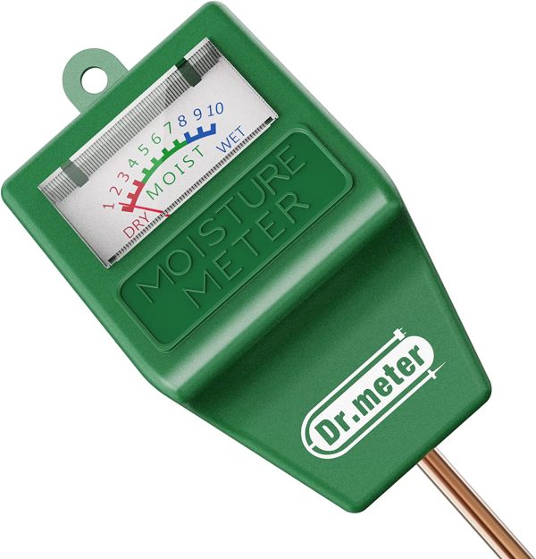 Dr.Meter S10 Soil Moisture Sensor Meter, Hygrometer Moisture Sensor for Garden, Farm, Lawn Plants Indoor & Outdoor(No Battery needed) - Image 4