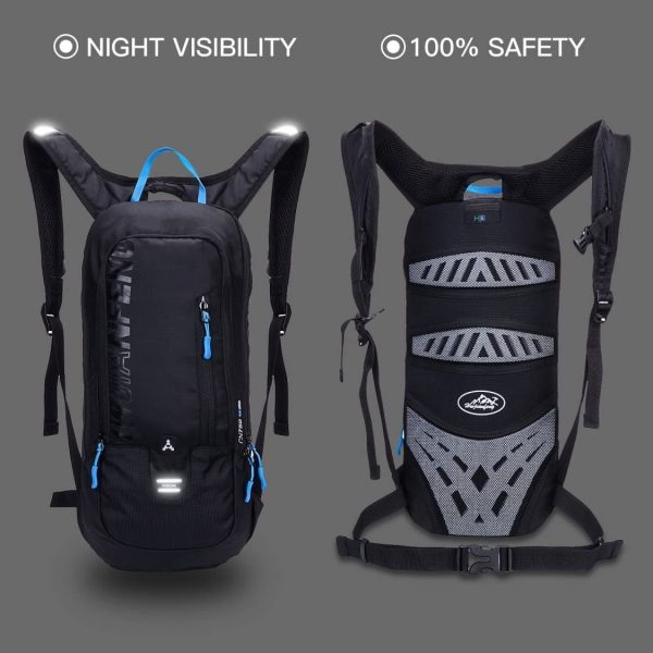 Cycling Backpack, 6L Bicycle Backpack Breathable Bag for Hiking Biking Skiing - Image 2