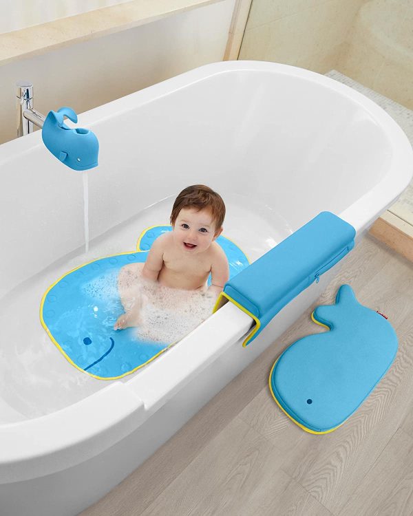 Skip Hop Moby Bath Spout Cover Universal Fit, Blue - Image 2