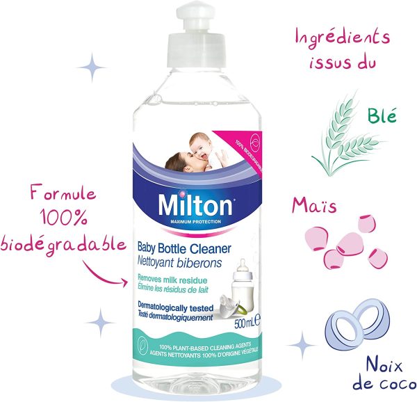 Milton Baby Bottle Cleaner 500 ml - Image 5