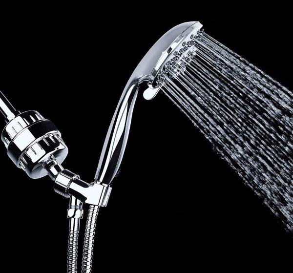 High Output Revitalizing Shower Filter - Reduces Dry Itchy Skin, Dandruff, Eczema, and Dramatically Improves The Condition of Your Skin, Hair and Nails - Chrome (SF100) - Image 3