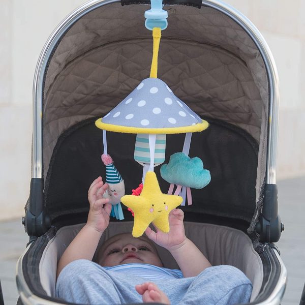 Taf Toys Mini Moon Pram Mobile Play Set | Fits Pram & Stroller, Baby??s Entertainment On The Go, Hanging Toys to Keep Baby Happy, Suitable for New-Born, Easier Outdoors, Best Gift - Image 2