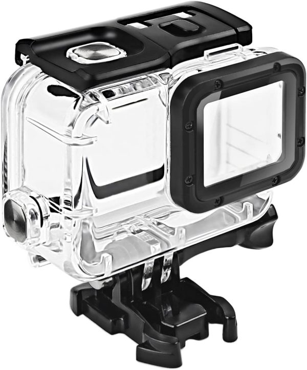 FitStill Waterproof Housing for GoPro Hero 2018/7/6/5 Black, Protective 45m Underwater Dive Case Shell with Bracket Accessories for Go Pro Hero7 Hero6 Hero5 Action Camera - Image 5