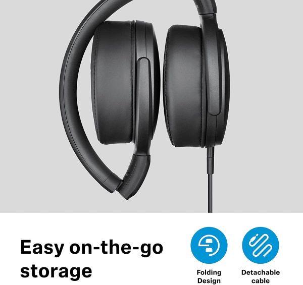 Over Ear Headphones HD 400S, Black - Image 3