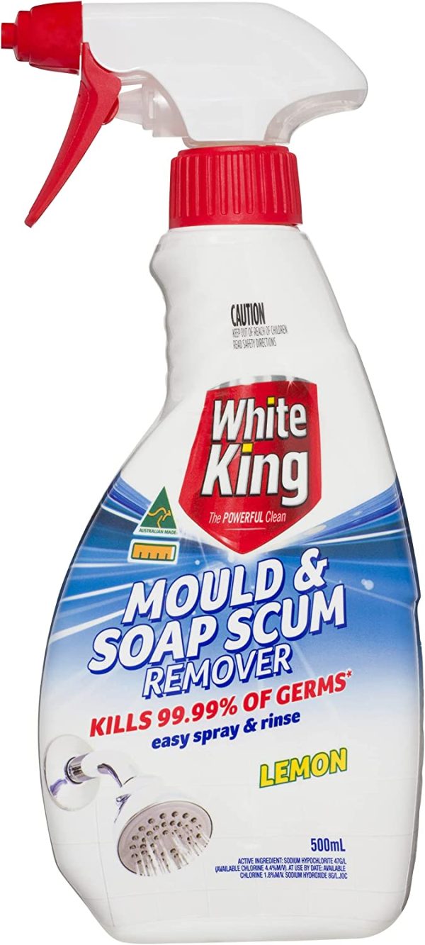 White King Mold and Scum Remover Spray, 500 milliliters - Image 3