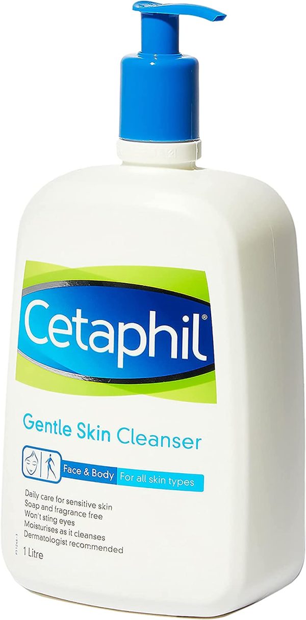 Cetaphil Gentle Cleanser, 1L - Image 8