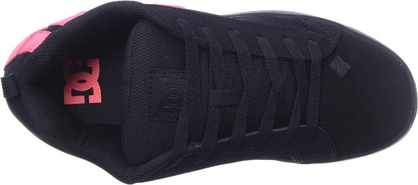 DC Women's Court Graffik Low Top Casual Skate Shoe - Image 4