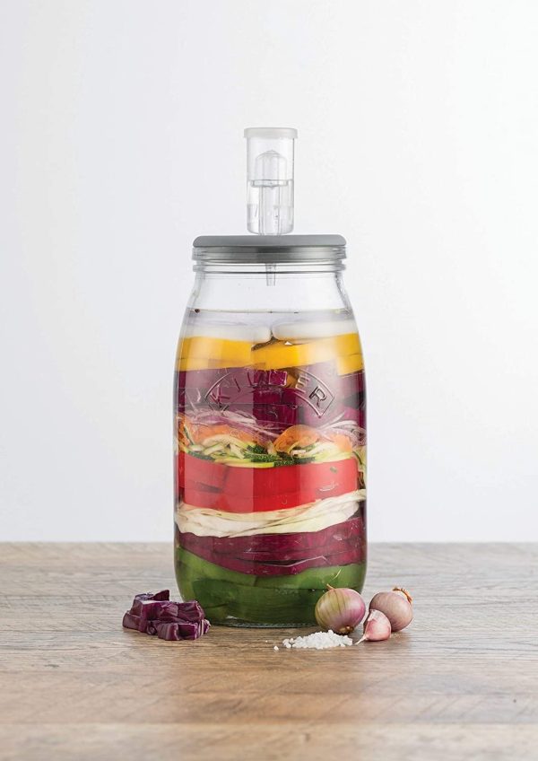 Kilner Glass Fermentation Set, 3L, Clear 01796