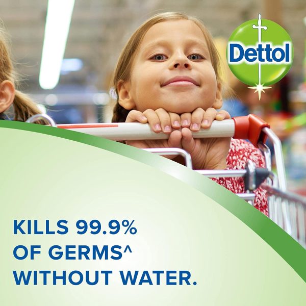 Dettol 2 in 1 Hands and Surfaces Antibacterial wipes 15 pack - Image 4