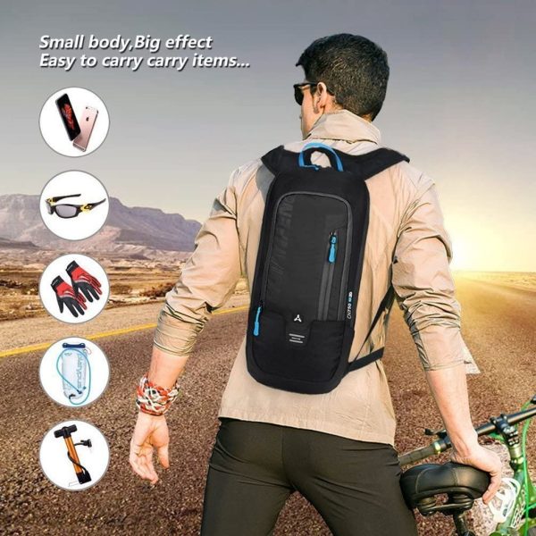 Cycling Backpack, 6L Bicycle Backpack Breathable Bag for Hiking Biking Skiing - Image 5