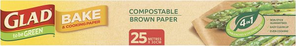 Glad To Be Green Compostable Cooking & Bake Paper, 25 Metres - Image 4