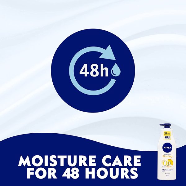 NIVEA Q10 Plus C Firming & Moisturising Body Lotion for Normal Skin, enriched with Powerful CoEnzyme Q10 & Vitamin C, 400ml - Image 7