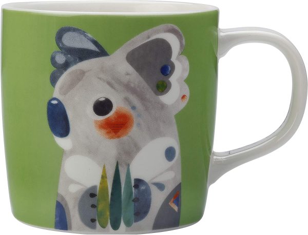 Pete Cromer Mug 375ML Koala Gift Boxed Green