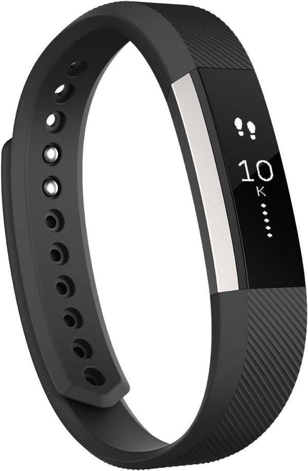 Fitbit Alta Classic Accessory Band, Black, Large - Image 5