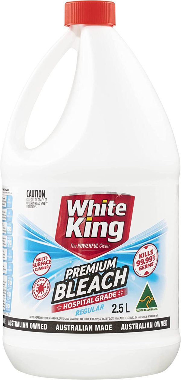 White King Bleach Regular 2.5L - Image 3