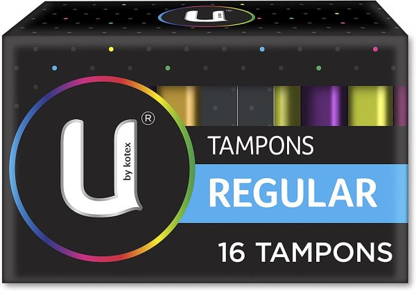 U by Kotex Tampons Regular 192 Pack