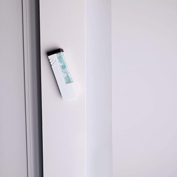 Modern Minimalist Cement Mezuzah Keepsake?CDesigned to Showcase Broken Glass from Wedding Chuppah Stomp?CGrey or White Color-Easy Peel and Stick Door Mount Mezuzah Case by Project Lev (White) - Image 7