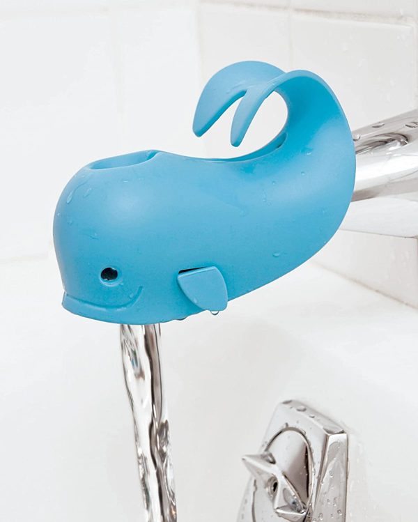 Skip Hop Moby Bath Spout Cover Universal Fit, Blue - Image 7