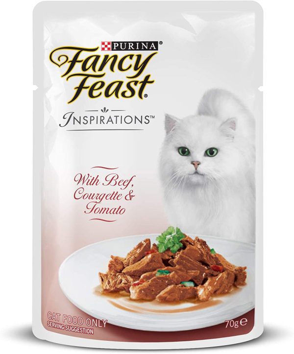 Fancy Feast Inspirations Tuna and Beef Multipack, Adult, 24x70 g - Image 2