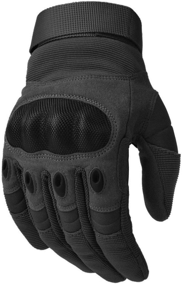 COTOP Motorcycle Gloves, Screen Touch Hard Knuckle Gloves Motorcycle Gloves Motorbike ATV Riding Full Finger Gloves for Men - Image 5