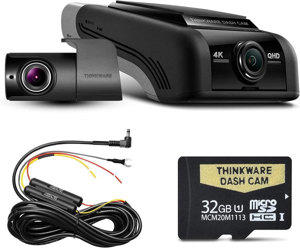 Model U1000 32 GB Front and Rear Dash Camera