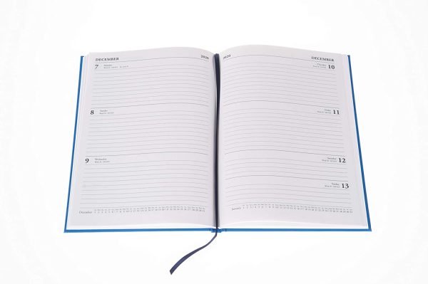 Essential A5 Week to View Mid-Year 2020-2021 (July to July) Diary Lt Blue - Image 5