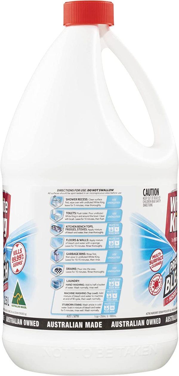 White King Bleach Regular 2.5L