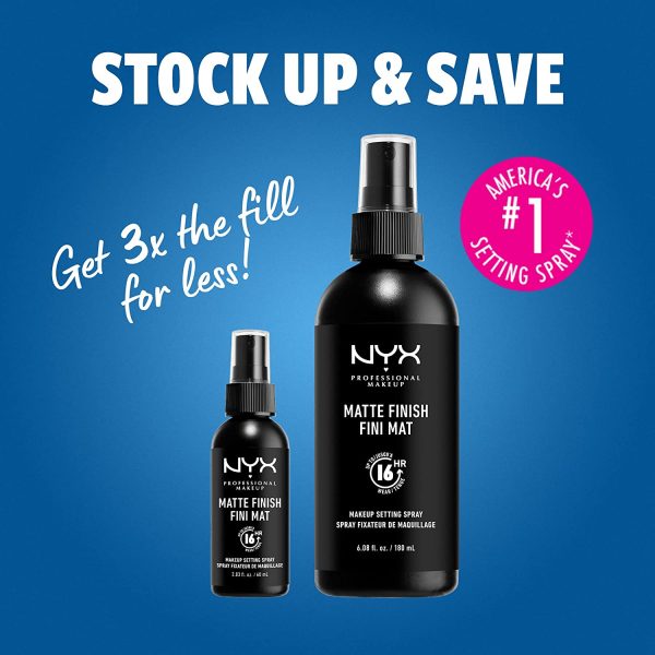 NYX Professional Makeup Setting Spray - Matte - Image 4