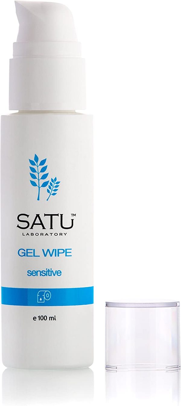 Toilet Paper Gel, Flushable Wet Wipes Alternative for Adults, Bathroom Tissue Moisturizer, Toilet Tissue Spray and Foam Upgrade, Turns Bath Tissue into Ultra Soft Cleansing Moist Baby Wipes, Septic Safe, Unscented, SATU LABORATORY Gel Wipe - Image 7