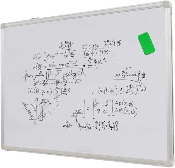 Magnetic Whiteboard, Dry Erase Board, Silver Aluminum Frame, Including 1 x Dry-Erase, 2 x Magnets and 1 x Dry-Erase Board Markers, for School, Home, Office (1200X905MM)?? - Image 6