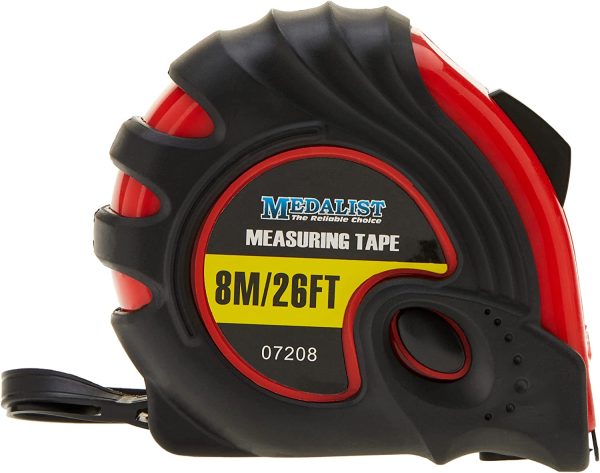 Shock Resistant Measuring Tape, 8 Meter Length - Image 2