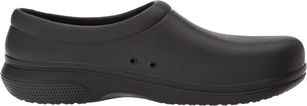 Crocs Unisex-Adult Men's and Women's on The Clock Clog | Slip Resistant Work Shoes - Image 3