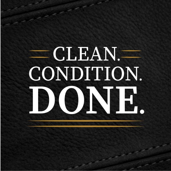 Leather Care Kit Conditioner and Cleaner, Use on Car Leather, Furniture, Shoes, Bags and Accessories, Trusted Leather Care Since 1933, Quick & Easy 2-Step Regimen, 16.9 oz Bottles Plus 2 Sponges - Image 7