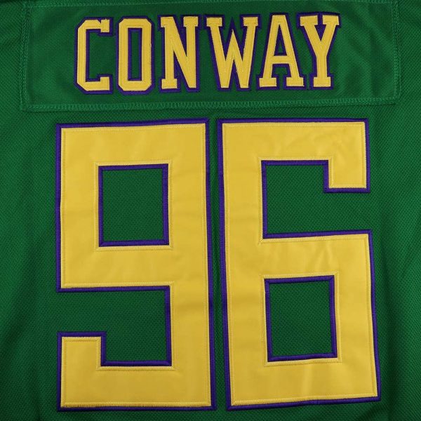 Charlie Conway #96 Mighty Ducks Ice Hockey Jersey S-XXXL - Image 6