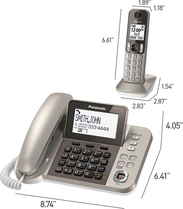 KXTGF353N Dect 3-Handset Landline Telephone - Image 6