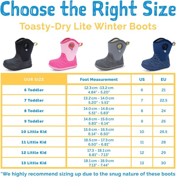 JAN & JUL Toasty-Dry Waterproof Lite Winter Boots (Toddler/Little Kid) - Image 4