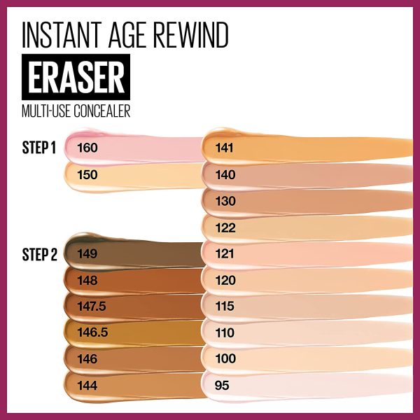 Maybelline Instant Age Rewind Eraser Multi-Use Concealer - Light, 6ml - Image 4